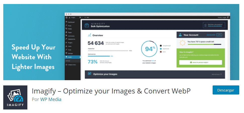 8 beneficios de Plugin Imagify 8 beneficios de Plugin Imagify